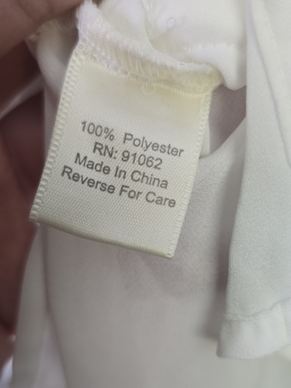 Standards & Prwctoced White Sheer Scoop Neck Women’s Top, Size 1X, NWT - Picture 5 of 5